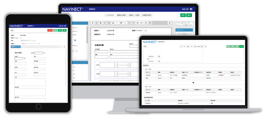 指示管理 Navinect クラウド