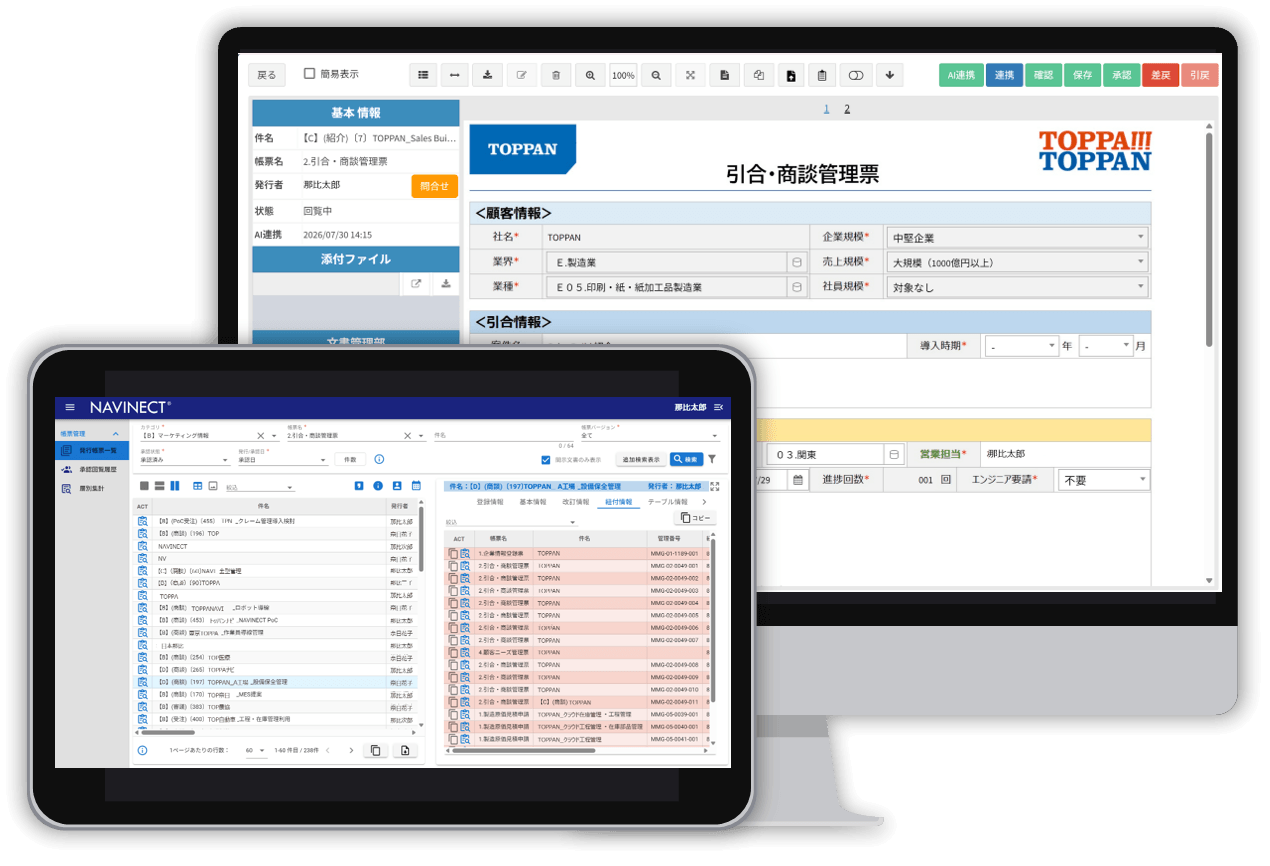 「顧客情報管理AX」イメージ図